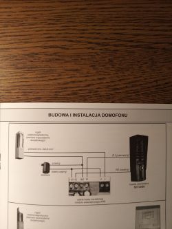 Domofon ORNO AR8 + Eura ADA-41A3 zamiast SD720D6 - nie współpracuje Domofon ORNO AR8 + Eura ADA-41A3 zamiast SD720D6 - nie współpracuje