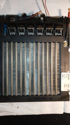 opel zafira - Nagrzewnica elektryczna - uruchomienie na stole