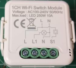 OKOS 1 Gang Switch with countdown and Remember last power state function - HA