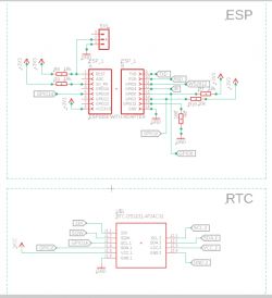 How to connect DS3231 to ESP8266 using GPIO2 and GPIO14 and using SQW?