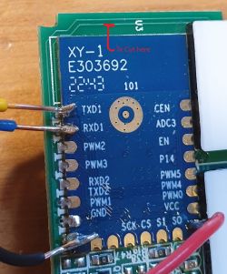 Flashing Tuya WB3S in Window Controller with BekinWriterV1.60 - Fail & 16-Pin Chip Removal