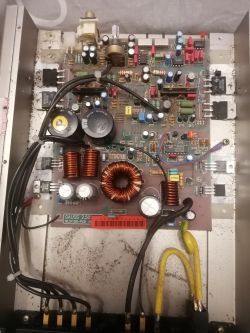 Gauss GCA 5029 - Wzmacniacz samochodowy - grzeje się układ PC1270H...