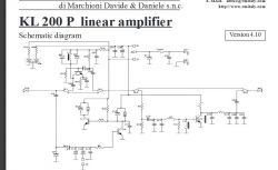 Jaki układ scalony w wzmacniaczu mocy CB KL200p odpowiada za odbiór?
