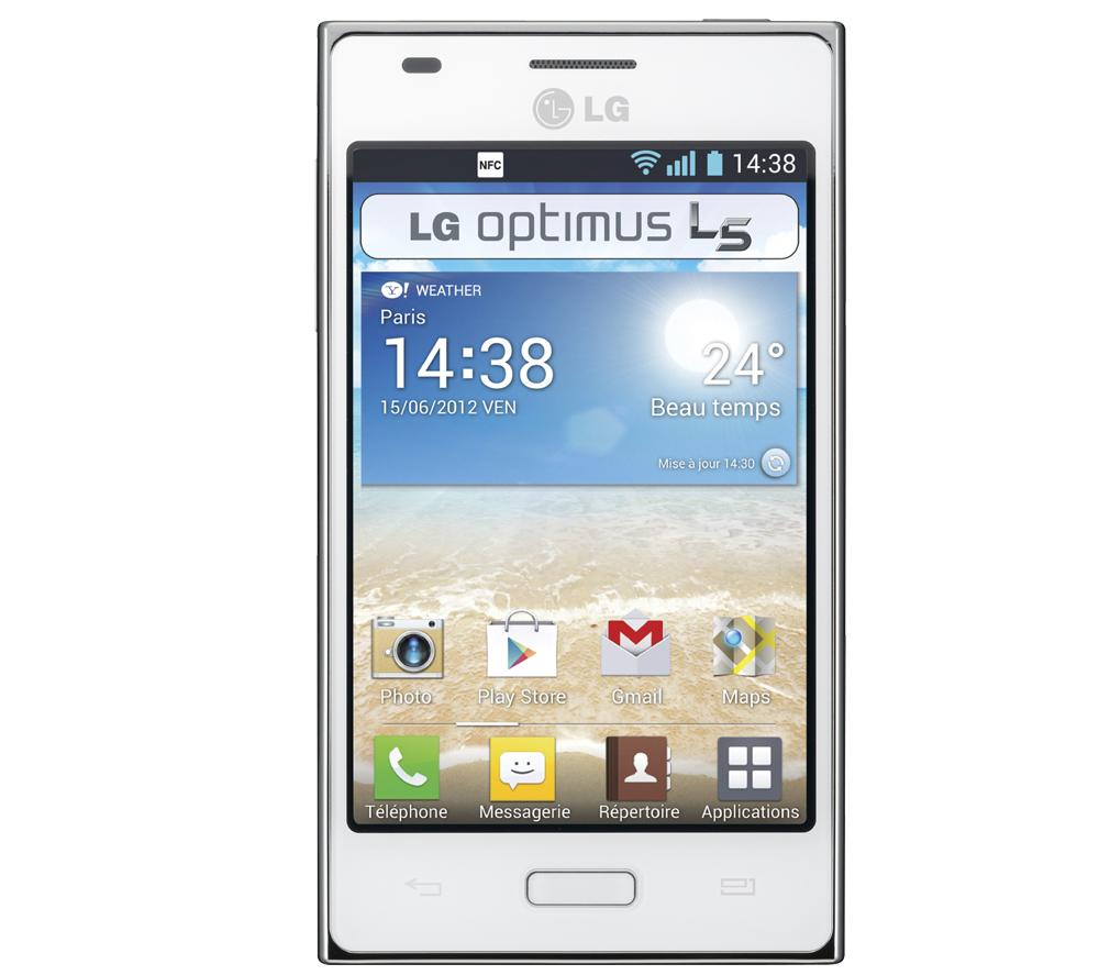 Настройка телефона lg l5