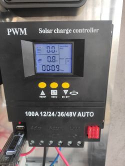 Tani strownik PWM solarny 100A - realna moc