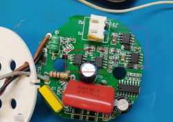 Sterownik rekuperatora Awenta - Cięzki start po wymianie tranzystorów