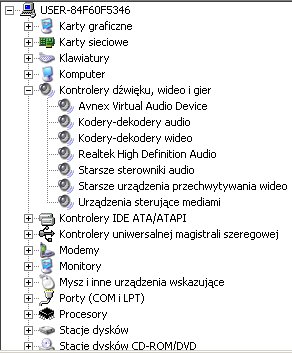 Sterowniki do zintegrowanej płyty głównej i karty dźwiękowej (Win 7)