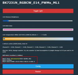 [BK7231T/WBLC5] How to attach SHT30 sensor to smart Tuya LED?