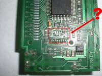 FANTINI COSMI C26A - Schemat termometru po uszkodzeniu przez zbyt duże napięcie