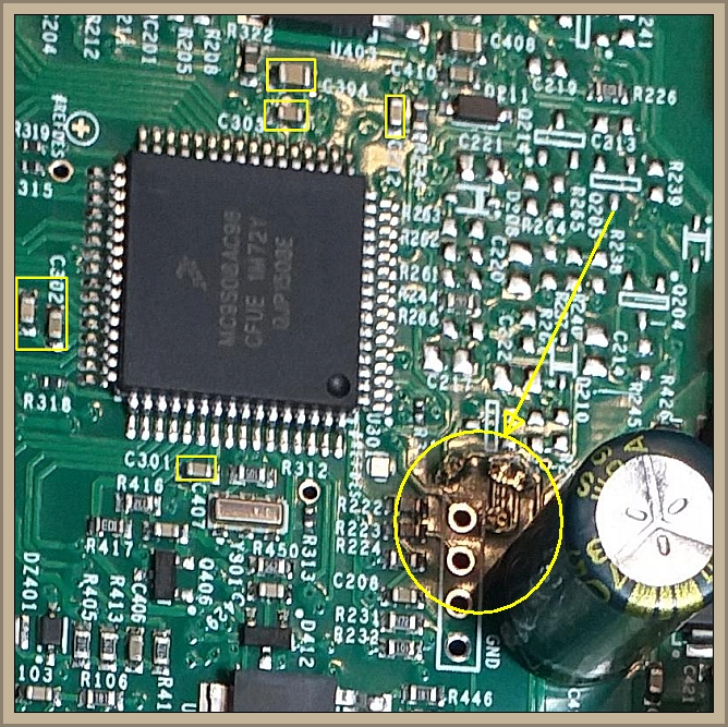 Jaki triak w zmywarce AEG F6541PMO? Potrzebne oznaczenia.