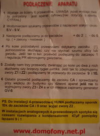 V-456 Prestige a brak mikrofonu (instalacja 6 przewodów) V-456 Prestige a brak mikrofonu (instalacja 6 przewodów)