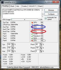 Intel core 2 duo E8400 3.00Ghz - O co chodzi z temperaturą procesora ?