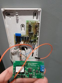 Voltage drop after connecting Sonoff SV 5-24V to a 9V intercom - what causes this?