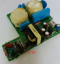 Typ tranzystora i rezystora w T-verter E2-2P5-H1F, TR30 i R312 spalone