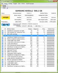 Dysk SAMSUNG 500GB - Dziwne dźwięki, komputer nie reaguje, co robić?