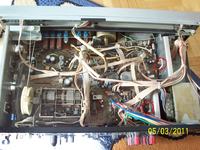 Kenwood KR-720 - zwarcie przy pomiarze prądu spoczynkowego, wymiana tranzystorów