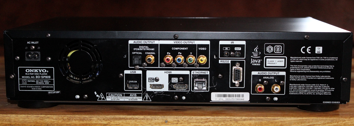 [Sprzedam] Odtwarzacz BluRay Onkyo BDSP809 elektroda.pl