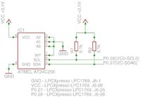 LPC17xx - EEPROM + I2C -nie mogę uzyskać statusu innego niż 0x08