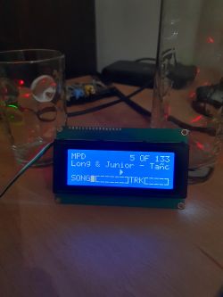 Konfiguracja Raspberry Pi 3+ z Volumio i wyświetlaczem HD44780 16x2 przez I2C