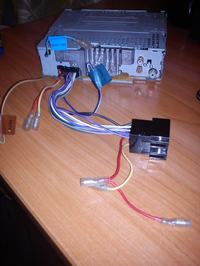 Volkswagen Golf II, 1991 - Podłączenie radia i brak podświetlenia zegarów