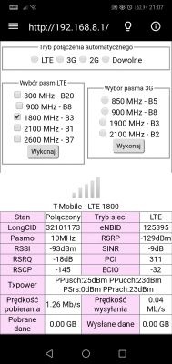 Choosing the Best ANTENA LTE for Huawei B525 Router - T-Mobile Network, Speeds & MIMO 800-2170MHz