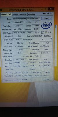 Czarny ekran Dell Inspiron 17R 5737