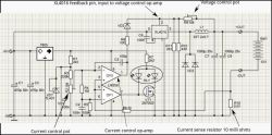 Set - DC / DC converter 9A XL4016 and panel meter DSN-VC288, assembly, test