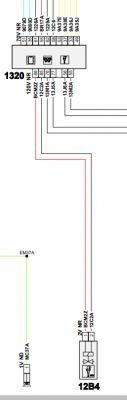 Electrical schematic of ECU with PIN 85 and PIN 86 and the urea injector.
