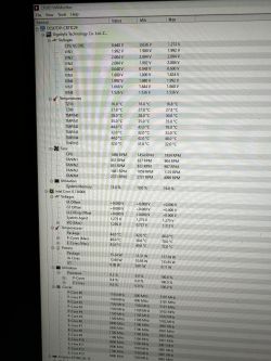 I5-13600K - Duże temperatury