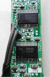 Procedure to Replace BQ8030 Microcontroller with BQ20z90 in Lenovo 92P1216 10.8V 2600mAh Battery