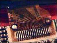 wyświetlacz w mp3 - po zalaniu