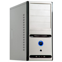 Konfiguracja cyrkulacji powietrza w obudowie komputera.