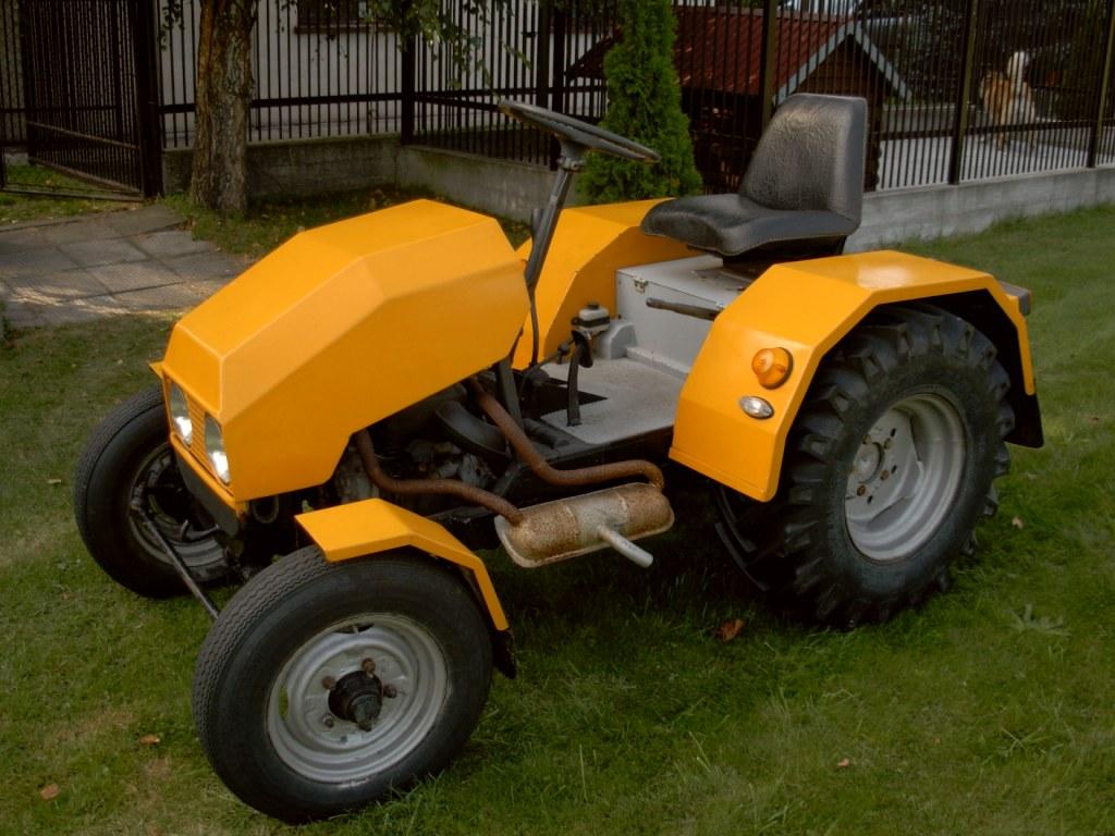 Traktorek SAM napęd silnik Fiat 126p elektroda.pl
