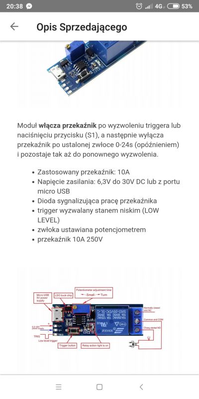 Przekaźnik czasowy skracający. Przekaźnik czasowy skracający.