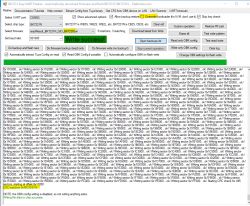 Screenshot of the BK7231 flashing software showing a successful write.