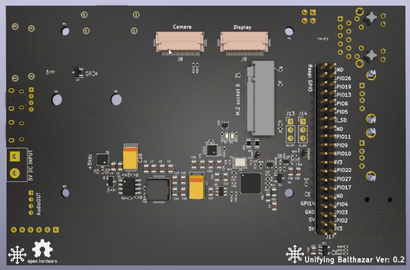 Balthazar - Modułowy laptop open-source z procesorem RISC-V, ARM lub FPGA