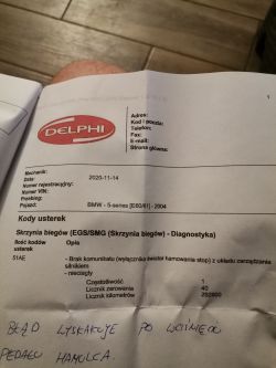 BMW E60 530d 2004 - Światła stop