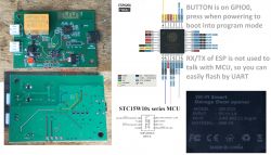 [ESP8285] SE831L intelligent garage door controller - interior, analysis