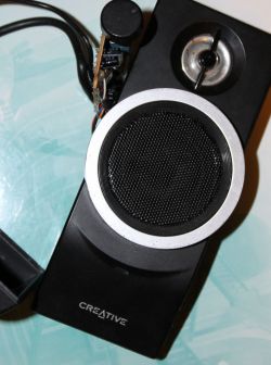 Przeróbka głośnika Creative na wzmacniacz słuchawkowy