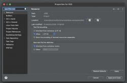 Konfiguracja Eclipse z AVR Plugin na macOS 14 nie wyświetla zakładki AVR