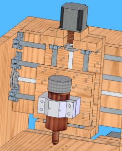 Frezarka CNC - drewniak GRBL, Arduino, Rasp Pi Zero Frezarka CNC - drewniak GRBL, Arduino, Rasp Pi Zero
