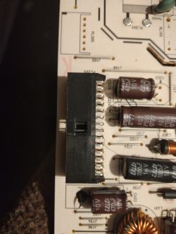 Sharp LC-40LE510E V: Uszkodzony zasilacz 17PW07-2 080411 V1 - poszukiwanie schematu