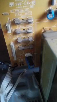 Uszkodzona końcówka mocy STK403-130 w Sony MHC RG 495 - brak dźwięku