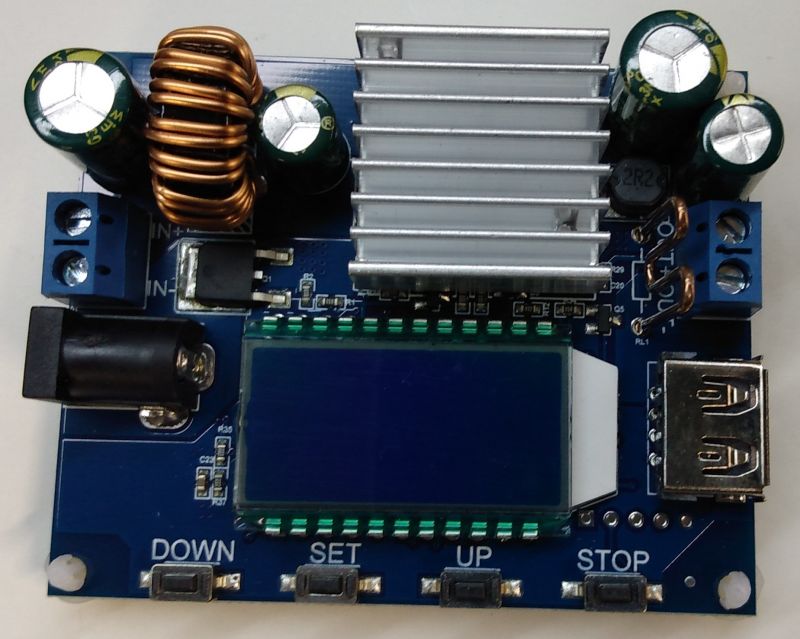 Moduł programowanej przetwornicy Buck/Boost Moduł programowanej przetwornicy Buck/Boost