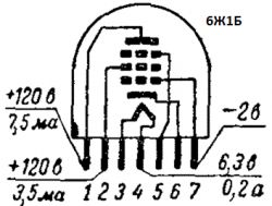 Szukam schematu wzmacniacza na lampy 6N14P, БЖ2Б-В, 6Ж5Б, 6Ж10Б-В