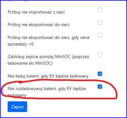 Zrzut ekranu z opcjami optymalizatora opartego na cenach w wersji 14.4.