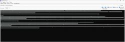 Screenshot of ltchiptool v4.11.1 with unintelligible console output.