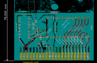 Obróbka zdjęcia PCB celem uzyskania idealnej BMP 2 kolorowej