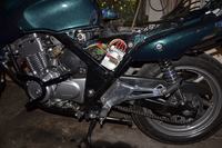 Honda CB500 regulator napięcia motocykla + dojazd na uszkodzonym regulatorze