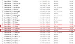 File list showing issue with OpenLN882H_1.17.513 version